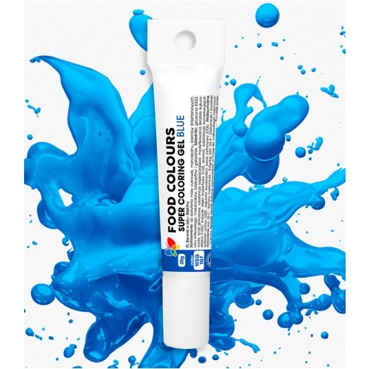 Barwnik żelowy w tubce niebieski Food Colours 20g -zdjęcie numer 1