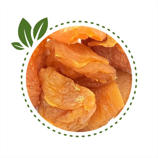 Brzoskwinie suszone z dodatkiem cukru 1kg