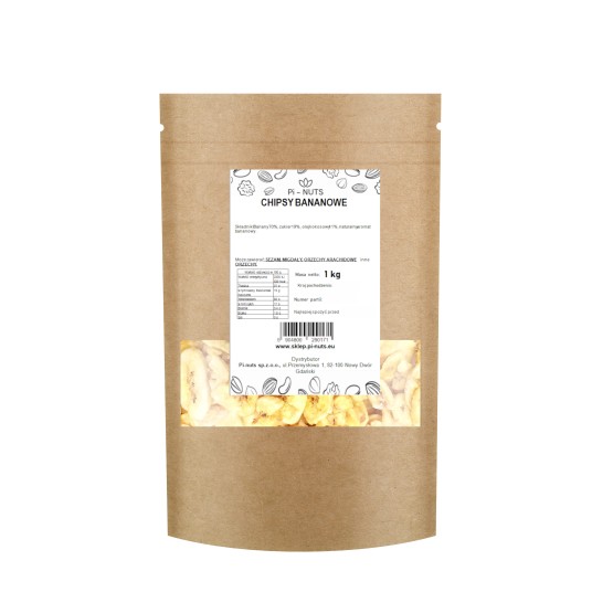 Chipsy bananowe 1kg