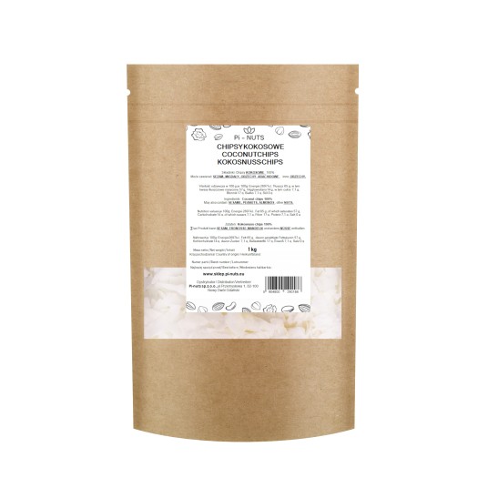 Chipsy kokosowe 1kg