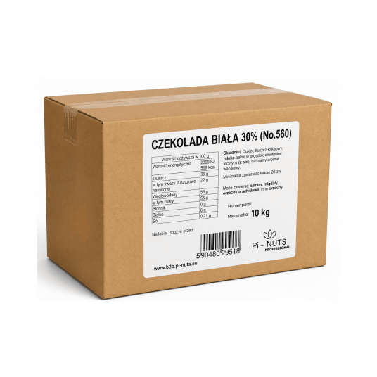 Czekolada biała 30% 10kg professional -zdjęcie numer 1