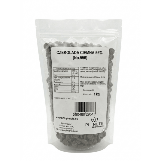 Czekolada ciemna 55% 1kg professional -zdjęcie numer 2