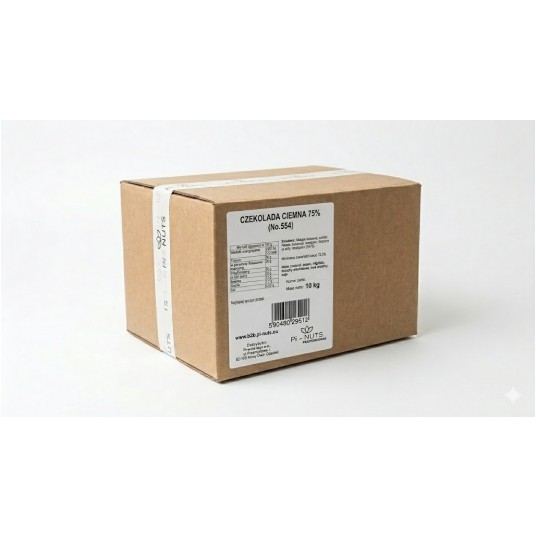 Czekolada ciemna 75% 10kg professional -zdjęcie numer 1
