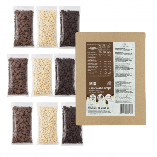 Czekolada dropsy w saszetkach mix 720g -zdjęcie numer 2