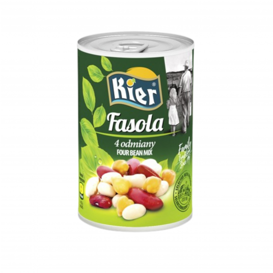 Fasolka 4 odmiany Kier 400g -zdjęcie numer 1