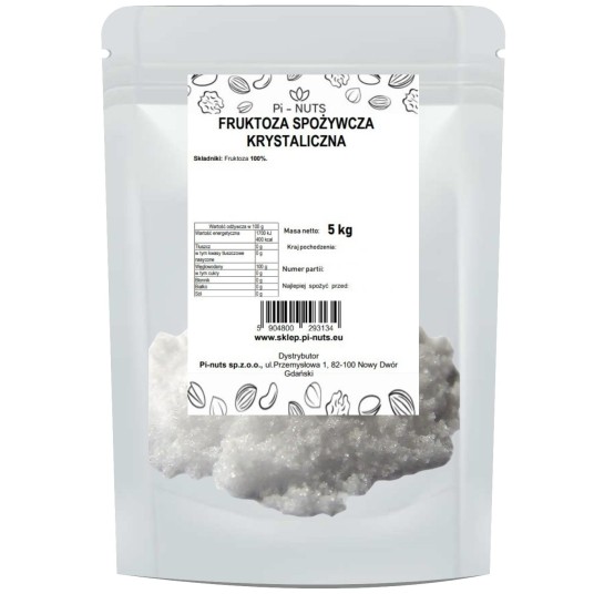 Fruktoza spożywcza krystaliczna 5kg