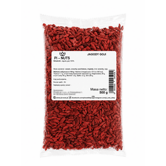 Jagody Goji suszone 500g -zdjęcie numer 2
