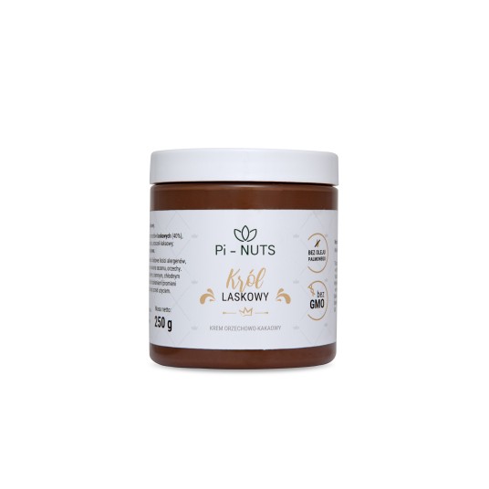 Krem orzech.-kakaowy "Król laskowy" 250g