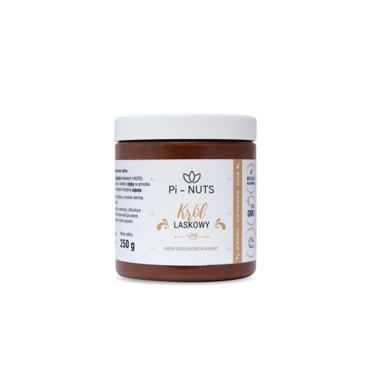 Krem orzech.- kakaowy "Król Laskowy" b/c 250g