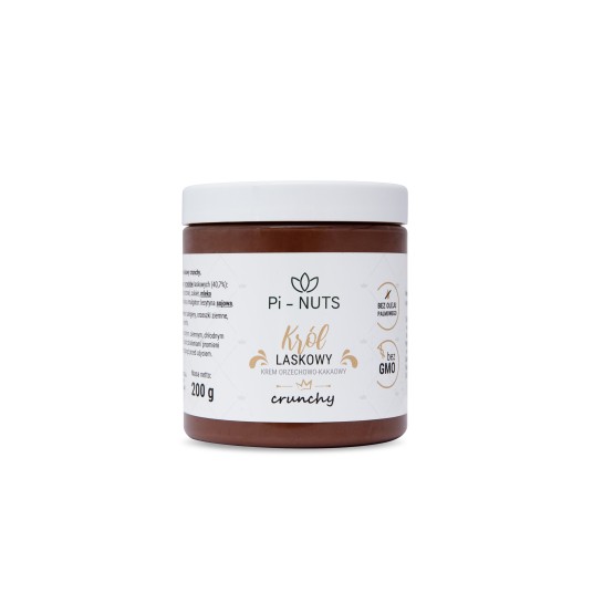 Krem orzech.-kakaowy "Król Laskowy" crunchy 200g