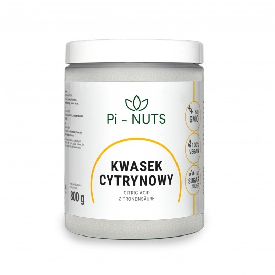 Kwasek cytrynowy 800g (słoik) -zdjęcie numer 1