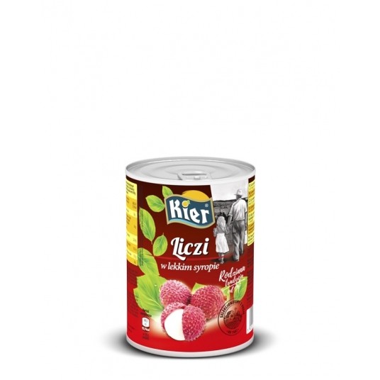 Liczi w syropie Kier 565g -zdjęcie numer 1