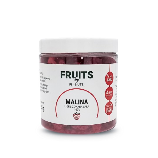 Malina liof. cała 25g