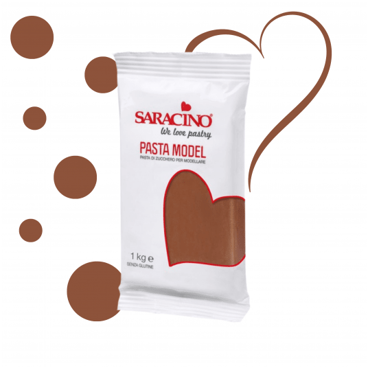 Masa cukrowa brązowa Saracino 1 kg -zdjęcie numer 1