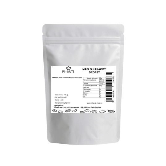 Masło kakaowe - dropsy 100g