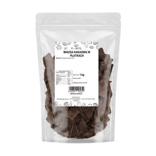 Miazga kakaowa w płatkach 1kg -zdjęcie numer 2