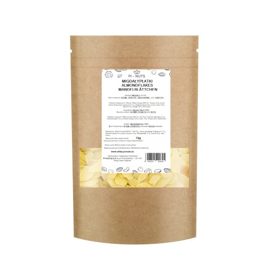 Migdały płatki 1kg