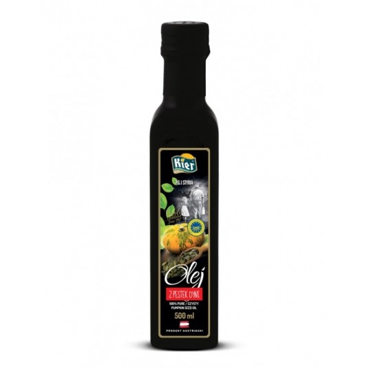 Olej z pestek dyni Kier 500ml -zdjęcie numer 1
