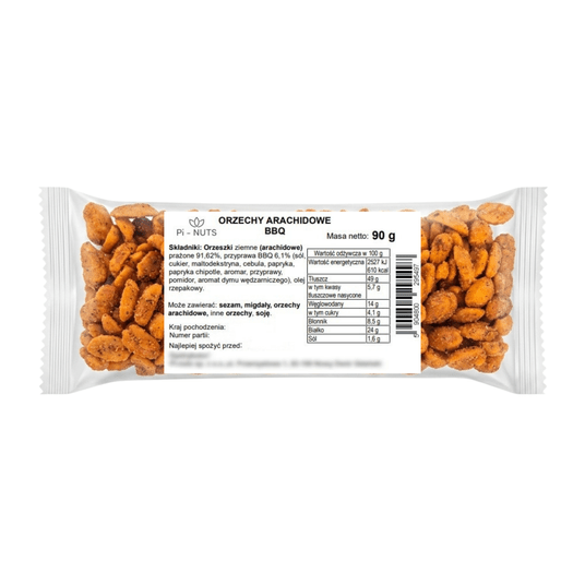 Orzechy arachidowe w posypce BBQ 90g -zdjęcie numer 2