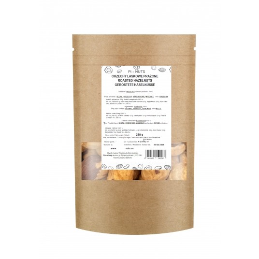 Orzechy laskowe prażone 250g -zdjęcie numer 2