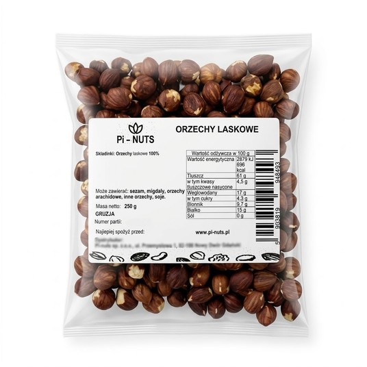 Orzechy laskowe premium 250g -zdjęcie numer 2