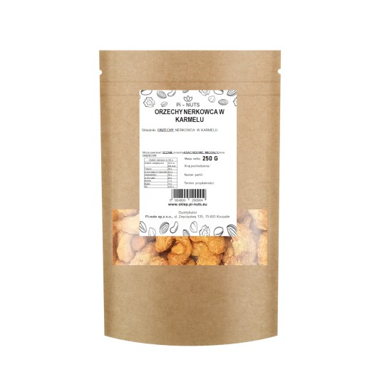 Orzechy nerkowca całe w karmelu 250g