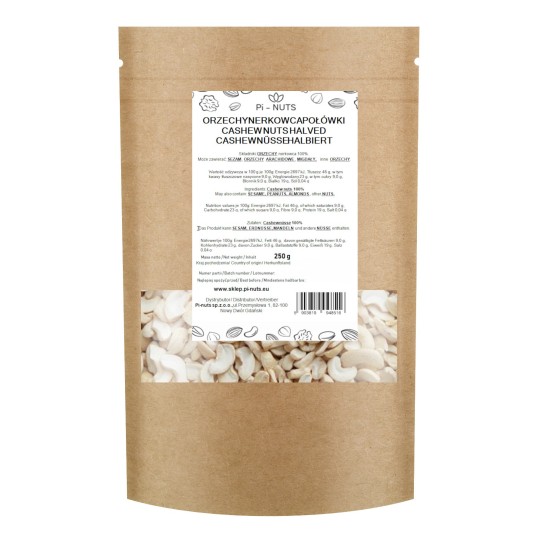 Orzechy nerkowca połówki 250g