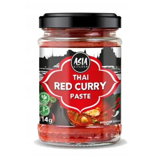 Pasta curry czerwona 114g Asia Kitchen -zdjęcie numer 1