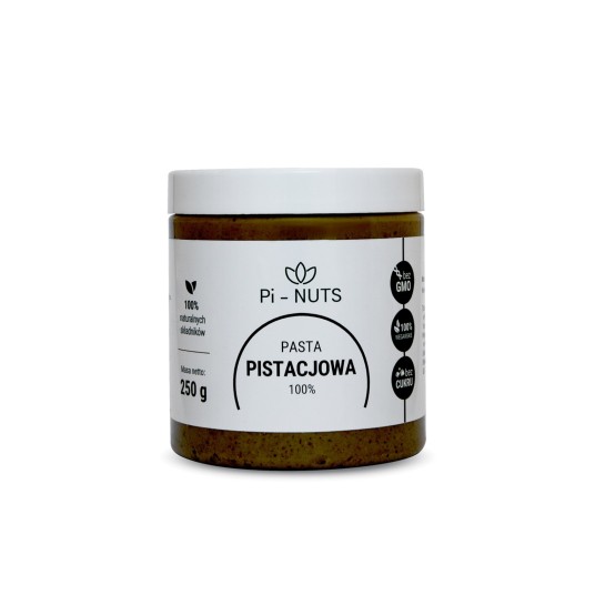 Pasta z pistacji 100% 250g