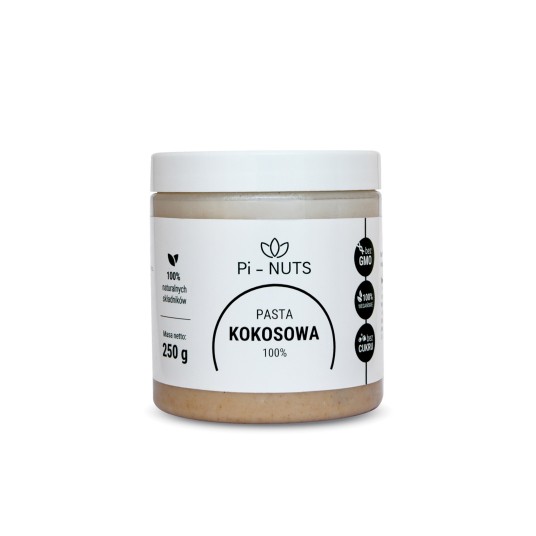 Pasta z prażonych kokosów 100% 250g