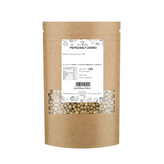 Pieprz biały ziarno 1kg