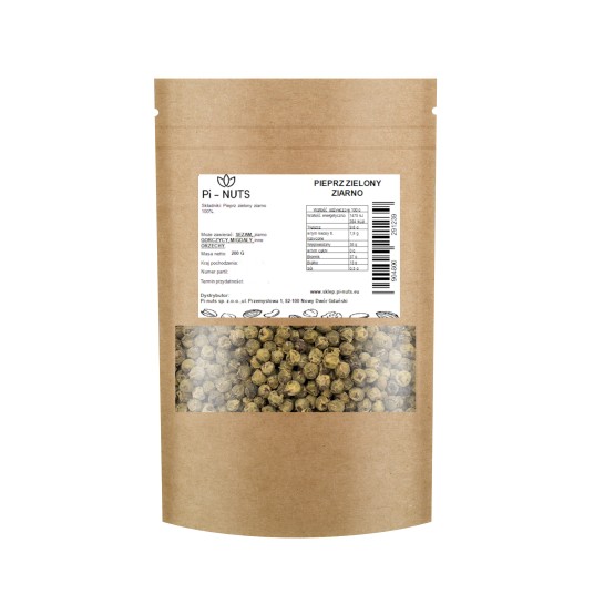 Pieprz zielony ziarno 200g