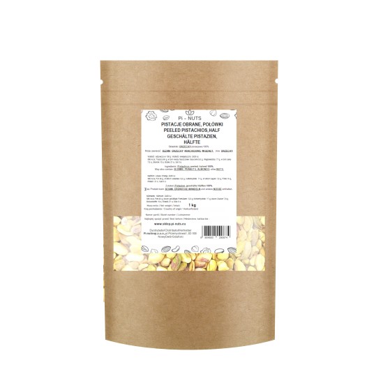 Pistacje obrane połówki 1kg