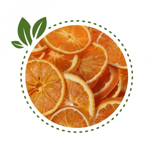Pomarańcza suszona plastry 50g -zdjęcie numer 1