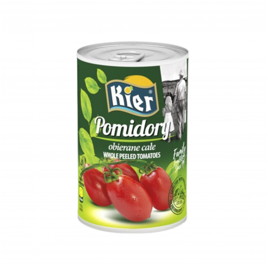 Pomidory obierane całe Kier 400g -zdjęcie numer 1