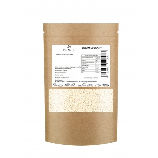 Sezam łuskany 200g -zdjęcie numer 2