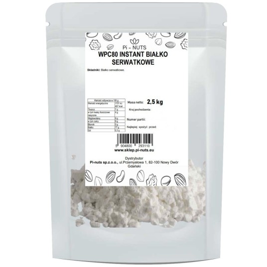 WPC80 Instant - białko serwatkowe 2,5kg