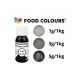 Barwniki w płynie do białej czekolady oraz mas tłustych czarny Food Colours 18g -zdjęcie numer 2