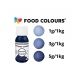 Barwniki w płynie do białej czekolady oraz mas tłustych granatowy Food Colours 18g -zdjęcie numer 2