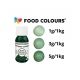 Barwniki w płynie do białej czekolady oraz mas tłustych zielony butelkowy Food Colours 18g -zdjęcie numer 2