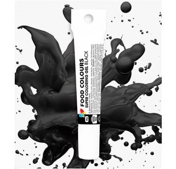 Barwnik żelowy w tubce czarny Food Colours 20g