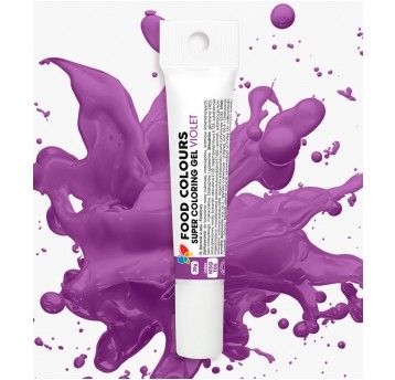 Barwnik żelowy w tubce fioletowy Food Colours 20g