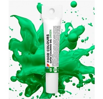 Barwnik żelowy w tubce zielony Food Colours 20g