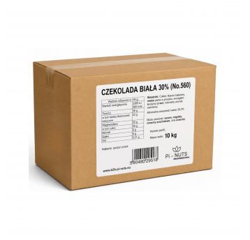 Czekolada biała 30% 10kg professional