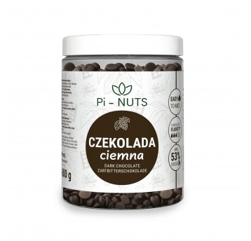Czekolada ciemna dropsy 600g