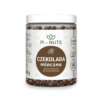 Czekolada mleczna dropsy 600g
