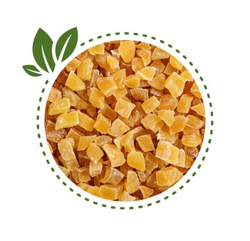 Imbir kandyzowany kostka 250g