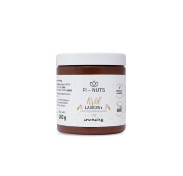 Krem orzech.-kakaowy "Król Laskowy" crunchy 200g