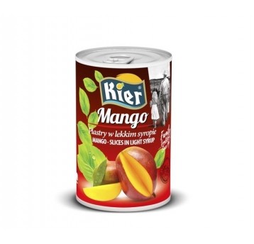 Mango plastry w syropie 420g