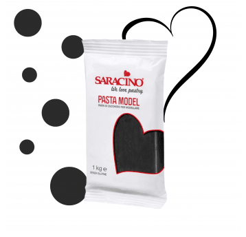 Masa cukrowa czarna Saracino 1kg